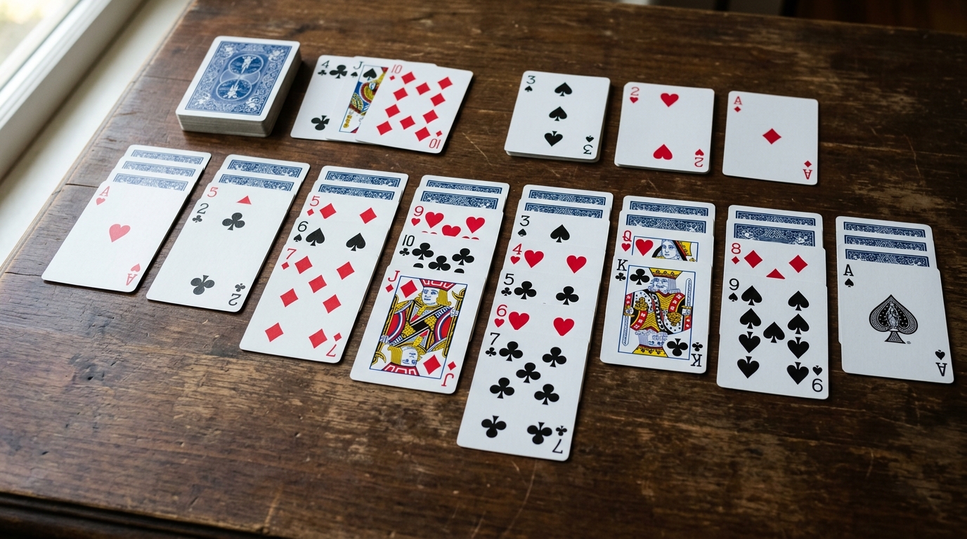 solitaire restart review illustration for AARP Games Solitaire